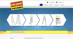 Desktop Screenshot of locacaodeescadas.com